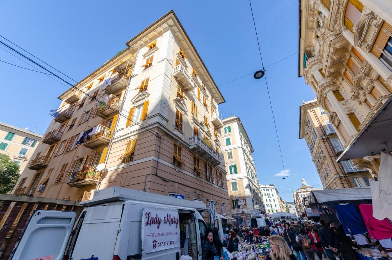 Апартаменты Altido Modern Flat For 6 In The Heart Of Genova Foce Экстерьер фото